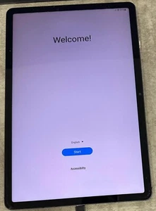 AS-IS SAMSUNG Galaxy Tab S7 5G, SM-T878U, Unlocked, 128GB, Gray DAMAGED - Afbeelding 1 van 3