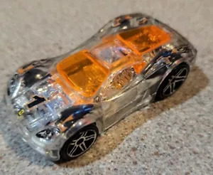 Hot Wheels Ferrari 360 Modena #1 Diecast Toy Car Clear Orange Loose - Picture 1 of 3