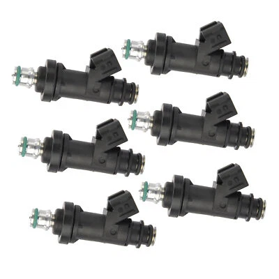 Inyectores de combustible 6 piezas para 2001 2002 2003 2004 Acura CL MDX TL Honda Odyssey Pilot Foto 1 de 4