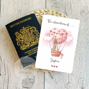 Personalised First Passport Cover - 1st Passport Holder - Kids Passport Cover - Picture 1 of 8