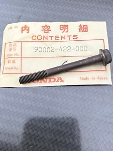 NOS Honda BOLT, FLANGE, 6X62 CBX 90002-422-000 - Picture 1 of 3