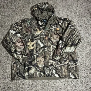 Mossy Oak Break Up Infinity Camo Lined Insulated Jacket XL Men Zip Up Hoodie - Picture 1 of 8