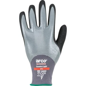 Guantes de trabajo Arco Comfort recubiertos de nitrilo seco ligero talla 9 (NS82) - Imagen 1 de 3