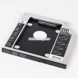 Second SSD Hard Drive Caddy Ultrabay SLIM For Lenovo Y410 Y510P Y510PT Z400 Z500 - Picture 1 of 8