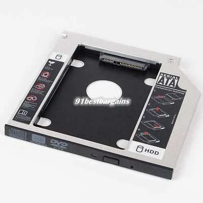 Second SSD Hard Drive Caddy Ultrabay SLIM For Lenovo Y410 Y510P Y510PT Z400 Z500 - Image 1 of 4