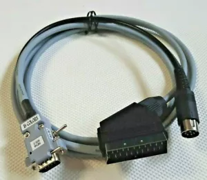 Cavo video Commodore 128 C128 64 RGBI 40 80 colonna 16 colori SCART - RARO (NUOVO) - Foto 1 di 9
