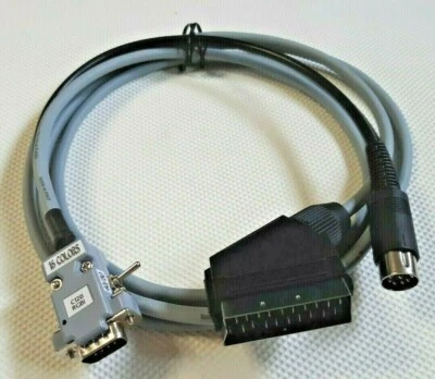 Video cable Commodore 128 C128 64 RGBI 40 80 colonne 16 colors SCART -RARE (NEW) - Bild 1 von 4