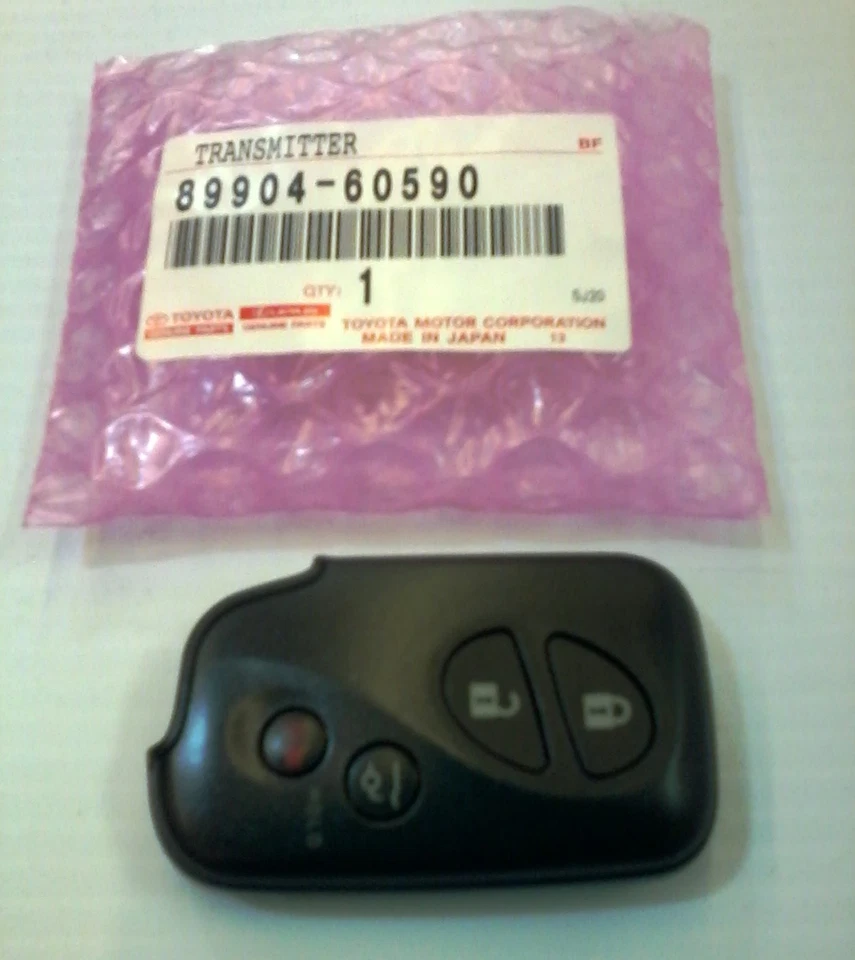 LEXUS OEM FACTORY SMART KEY TRANSMITTER 2010-2019 GX460 89904-60590 - Image 1 of 1