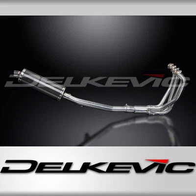 Silenciador de carbono ovalado 4-1 14" escape completo Suzuki GSF600 Bandit 1995-2005 Foto 1 de 4