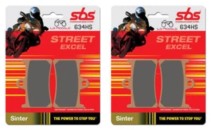 4 FRONT BRAKE PADS SBS 634 HS SINTER YAMAHA YZF 1000 R1S 2006 - Picture 1 of 1
