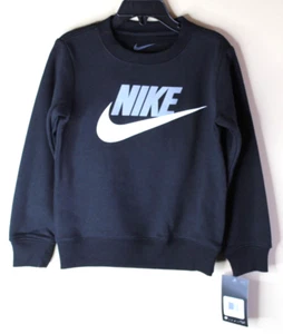 Nike Boys Sweatshirt Size 4, Model 86G705-023, Black, New - Picture 1 of 7