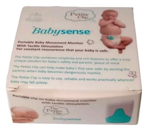NEW Open Box Babysense The Petite Clip Baby Movement Monitor Tactile Stimulator - Picture 1 of 14