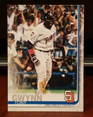 2019 TOPPS UPDATE TONY GWYNN SHORT PRINT PHOTO VARIATION SP - Image 1 of 2