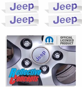 JEEP Center Cap Overlay Decals fits 2012-2024 Jeep Wrangler - Bild 1 von 76