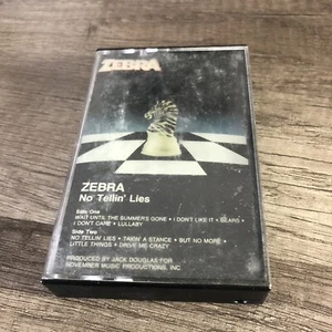 Zebra – No Tellin' Lies - Cassette - 1984 - Warner Bros. - Picture 1 of 3