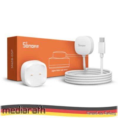 Sonoff SNZB-05P Zigbee Smart Sensore di perdite d'acqua - WLDC200 estensione ZHA 2MQTT