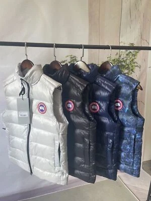 CANADA GOOSE 2025 New Goose- Gilet Vest Puffer Down Jacket/Complete Set Of Four colors