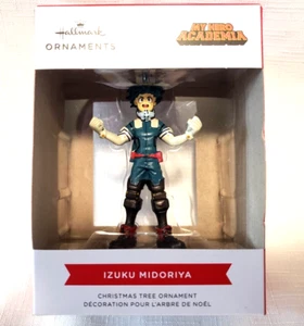 NEU Hallmark My Hero Academia Izuku Midoriya rote Box Weihnachtsschmuck - Bild 1 von 2