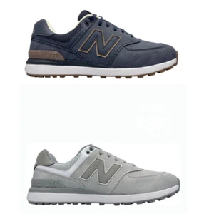 New Balance 574 Greens Spikeless Golf Shoes, Grey or Blue, NEW - Picture 1 of 5