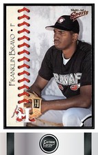 Franklin Bravo 1999 Multi-Ad Hickory Crawdads Update #3 Pittsburgh Pirates