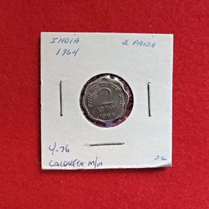 3 Coin lot INDIA 2 Paise 1964 1968-B 1971-C - Picture 1 of 6