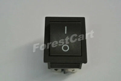 Interruptor basculante de luz para carro de golf encendido/apagado, ez-go, Club Car, Yamaha, Bad Boy Buggies Foto 1 de 3
