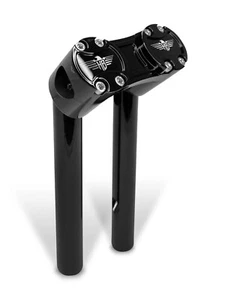 HeinzBikes 6" CLUBSTYLE PULLBACK RISER : 1 1/4 Zoll Schwarz Schwarz - Bild 1 von 12