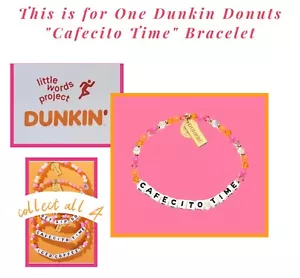 New Dunkin' donuts Friendship Bracelet Taylor Swift insp SOLD OUT - Picture 1 of 3