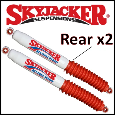 Par de amortiguadores hidráulicos Skyjacker para Jeep Wrangler YJ 1987-95 4x4 con elevación de 1-2,5" Foto 1 de 2