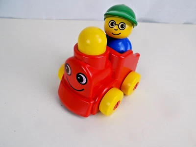 Duplo Primo Train and Conductor Red Yellow - Image 1 of 3