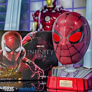 The Infinity Saga Iron Spider Man 1: 1 Helmet Mask Wearable Collection Toy Gift - Picture 1 of 20