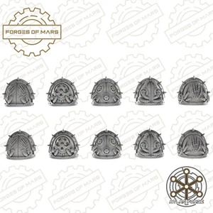Chaos Gladiators - Plague - Manus Mortis Phalanges Schulterpolster (x10) - Bild 1 von 2