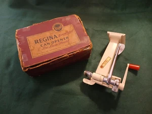 Old Regina Can Opener And Box 1940s Made By Regina Music Box Co. - Picture 1 of 5