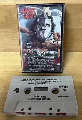 VTG 1983 Quiet Riot Metal Health Cassette Tape Pasha Records CBS - Image 1 of 4