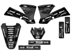 2002-2008 SX 50 APACHE Grey Senge Graphics Kit Compatible with KTM - Picture 1 of 10