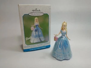 Hallmark Keepsake Christmas Holiday Barbie Puppe Geburtstag Wünsche Ornament 2003 - Bild 1 von 12