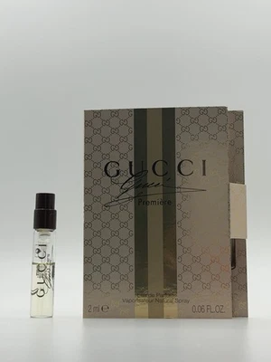 Gucci Premiere Eau De Parfum Spray 2 ml 0,06 OZ Vial Muestra Perfume Raro Foto 1 de 3