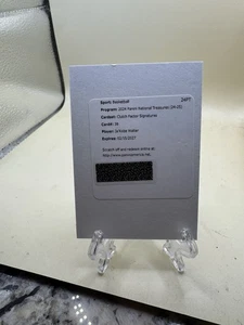 2024-25 Panini National Treasures Ja'Kobe Walter Clutch Factor Redemption - Picture 1 of 1