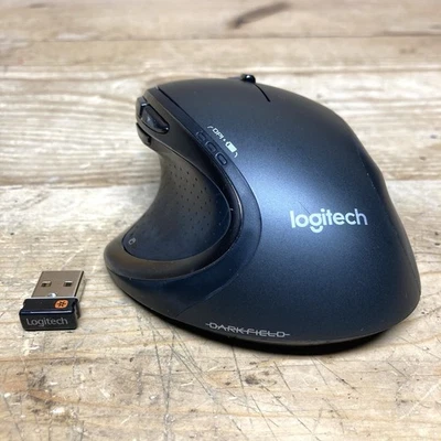 Logitech Performance MX M-R0007 Darkfield Wireless Ergonomic Mouse Dongle Works - Image 1 of 4