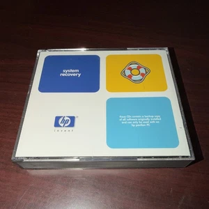 HP invent PC System Recovery Software 3 CD Set 5185-1746-B w/Case Vintage 2000 - Picture 1 of 4