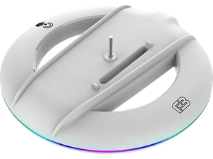 Accesorios PS5 - Ardistel Blackfire Soporte Vertical Stand RGB LED, Blanco - Imagen 1 de 2