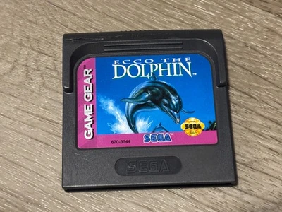 Ecco the Dolphin Sega Game Gear Auténtico Limpio y Probado Foto 1 de 3