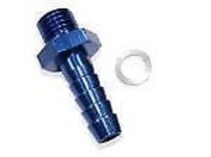 Aeroflow AF746-01 Metric M14 x 1.5 to 8mm Barb Blue Use with 49-1015 Pump - Picture 1 of 4