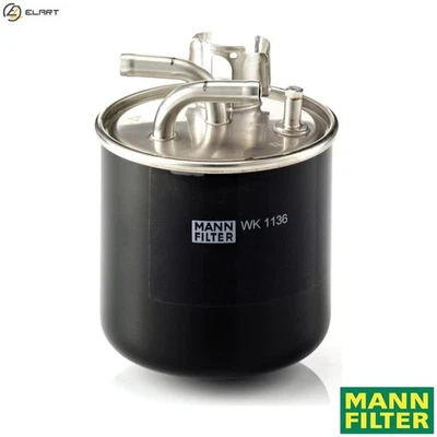 FUEL FILTER WK 1136 FOR AUDI A8L BNG/ASB 3.0L 6cyl A8ASE 3.9L BVN/BMC 4.1L 8cyl - Image 1 of 4