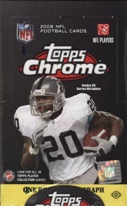 2008 Topps Chrome Football Hobby Box - Picture 1 of 1