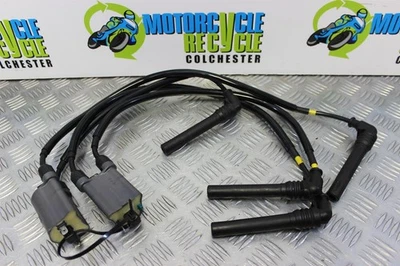 Bobinas de encendido Kawasaki ZX6R tapas cables 1998 1999 G1 G2 ZX 6 R ZX-6R Ninja B166 Foto 1 de 4