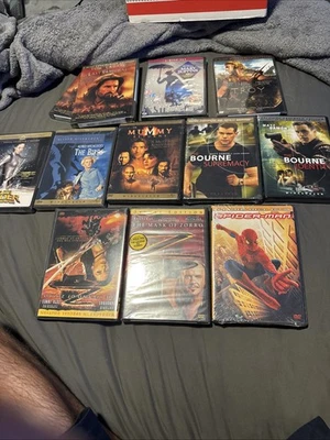 Lot 12pc Cult Horror, Thriller Movie DVD's NEW SEALED Spider-Man Mary Poppins - Image 1 of 4