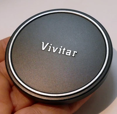 Vivitar 67mm Metal Front Lens cap  slip on type vintage for 200mm f3.5 - Image 1 of 4