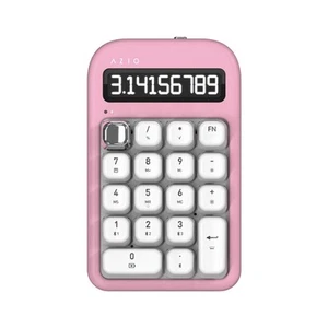 Azio In408 Izo Number Pad/Standalone Calculator With Red Switches, Bluetooth An - Picture 1 of 1