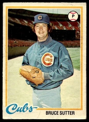 1978 O-Pee-Chee Bruce Sutter Chicago Cubs #196 - Image 1 of 2
